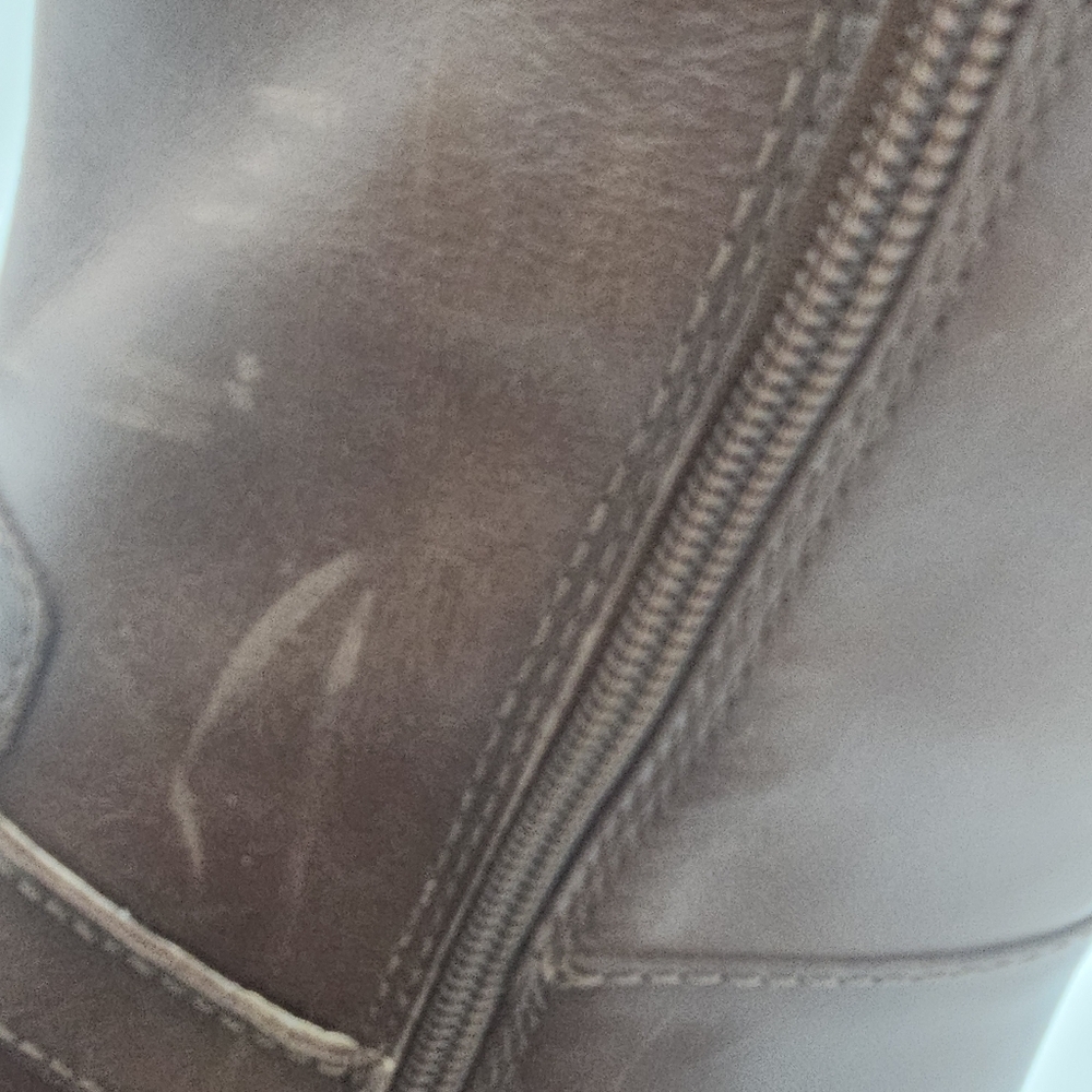 Lucky Brand Citere Knee-High Leather Boots Brown Women’s Size 9 - Picture 5 of 13